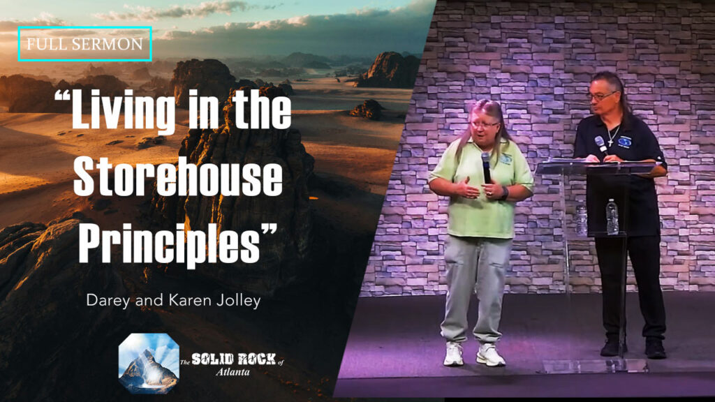 Living in the Storehouse Principles
